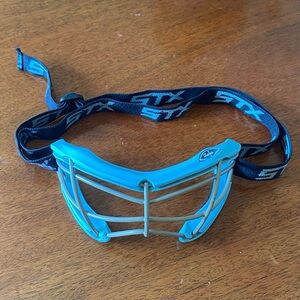 STX lacrosse/field hockey protective goggles - light blue